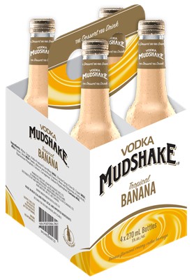 Independent Distillers Canada Vodka Mudshake Tropical Banana 1080ml