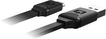 Qmadix microUSB Data Cable with 6&#39; Flat Cord