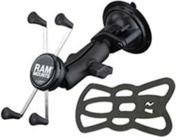 RAM Mounts RAM Large X-Grip with Twist Lock Suction Cup Base Rugged Vehicle Mount
