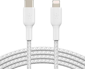 Belkin Braided USB C to Lightning Cable 4ft