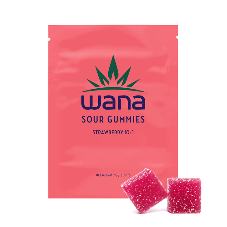 Strawberry 10:1 - Wana - Gummies