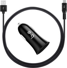 Blu Element - 2.4A Car Charger w/ USB Type-C Cable