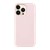 Uunique London iPhone 13 Pro Uunique Peach Pink Liquid Silicone Case