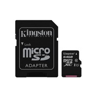 Kingston UHS-I Class 10 64GB Micro SDHC Canvas Select Flash Card