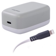 Ventev - 30w Wall Charger And Usb C To Apple Lightning Cable