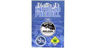 Shatter Js Pre-Roll Infused Blueberry 5pk