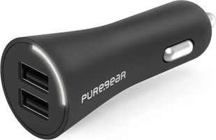 PureGear -  24W Dual USB-A CLA Car Charger