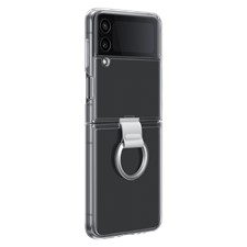 Samsung -  Clear Cover Case With Ring For Samsung Galaxy Z Flip4