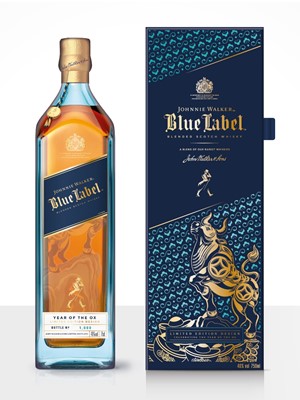 Diageo Canada Johnnie Walker Blue Label Year of the Ox Whisky 750ml