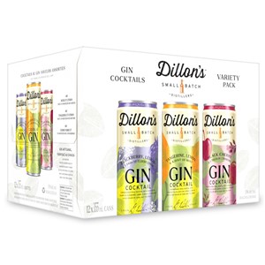 Mark Anthony Group 12C Dillon&#39;s Gin Cocktails Variety Pack 4260ml