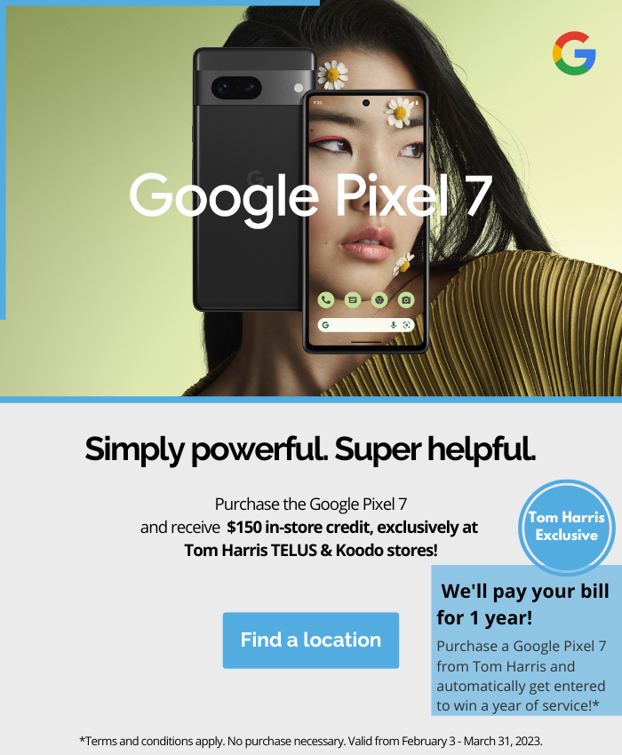 Pixel 7 - We'll pay your bill for 1 year