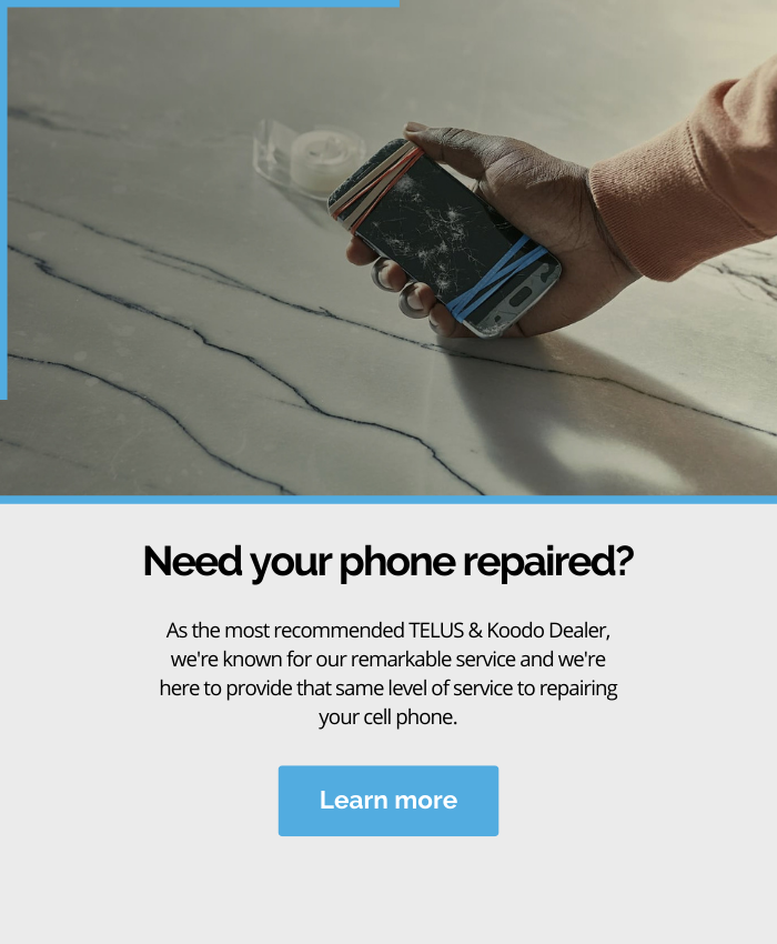 Need your phone repaired? That's why we're here.