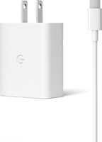 Google GA02273US Wall Charger USB-C 30W w/USB-C cable 3ft White
