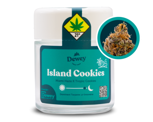 TG Dewey Cannabis Island Cookies