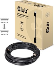 Club3D - High Speed HDMI 1.4 HD Extension Cable 5m/16ft M/F Black