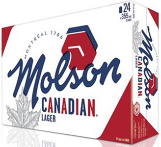 Molson Breweries 24C Canadian 8520ml