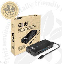 Club3D - USB-C 7-in-1 Gen1 Hub - Black