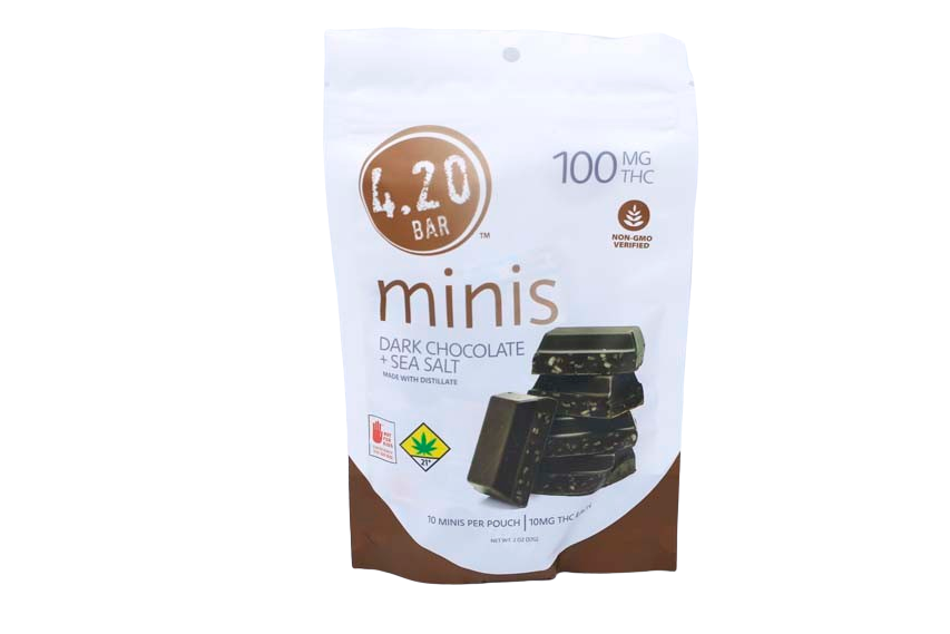 Evergreen Herbal 420 Minis CBD 10:1 Dark Choco Salt