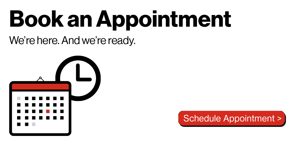 Book an appointment and skip the line!