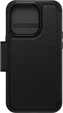 OtterBox iPhone 14 Pro Otterbox Strada Leather Folio Case - Black (Shadow)