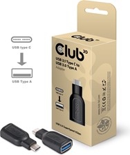 Club3D - USB-C 3.1 Gen 1 Male to USB 3.1 Gen 1 Female adapter