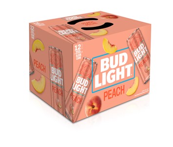 Labatt Breweries 12C Bud Light Peach 4260ml