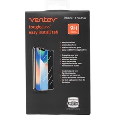 Ventev - iPhone 11/XS Max Toughglass Easy Install Tempered Glass Screen Protector