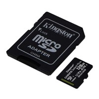 Kingston UHS-I A1 Canvas Select Plus MicroSD Card w/ SD adapter