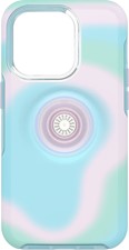 OtterBox iPhone 14 Pro Otterbox + POP Symmetry Clear Series Case - Blue (Glowing Aura)