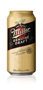 Molson Breweries 1C Miller Genuine Draft 473ml