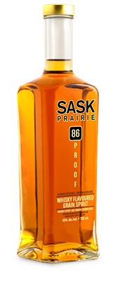 Minhas Sask Ventures Sask Prairie Whisky Flavoured Grain Spirit 1750ml