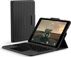 UAG - iPad 10.2&quot; (2019-2021) (7th-9th Gen) Rugged Bluetooth Keyboard w/Trackpad Case - Black