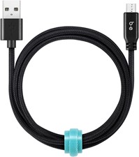 Blu Element 4ft microUSB Braided Charge/Sync Cable