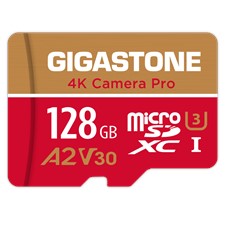 Gigastone - Microsd A1 V30 Memory Card 128gb