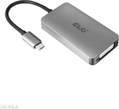 Club3D - USB-C to DVI I Dual Link Support 4K30HZ Resolutions- HDCP OFF