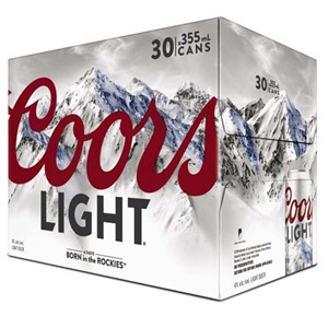 Molson Breweries 30C Coors Light 10650ml