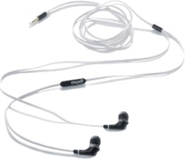 Muvit In-Ear Flat Cord Beat Headphones
