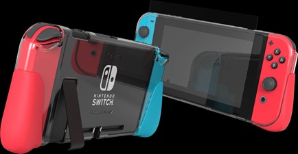 GEAR4 Gear4 - Ph Gaming Case For Nintendo Switch - Clear