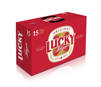 Labatt Breweries 15C Lucky Lager 5325ml