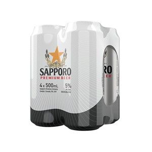 Sleeman Distributors 4C Sapporo Premium 2000ml