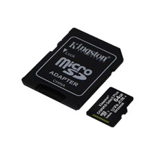 Kingston - Canvas Select Plus 64GB microSD Card with Adapter