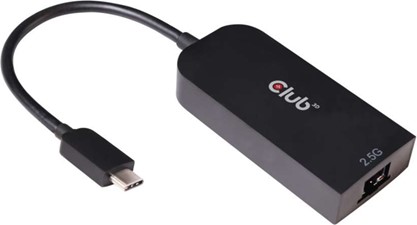 Club3D - USB-C 3.1 Gen 1 to RJ45 2.5GB Ethernet Adapter