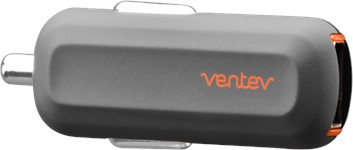 Ventev - 12w Dashport R1240 Car Charger And Usb A To Apple Lightning Cable 3.3ft - Gray