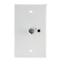 KING White Jack Antenna Power Injector Plate
