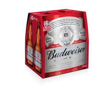 Labatt Breweries 6B Budweiser 2046ml